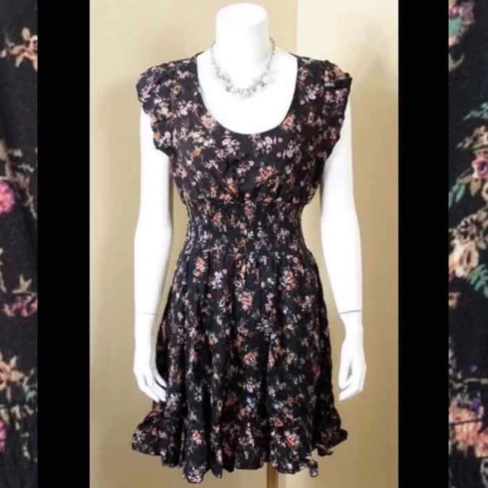 American Rag Floral High Low Dress- M